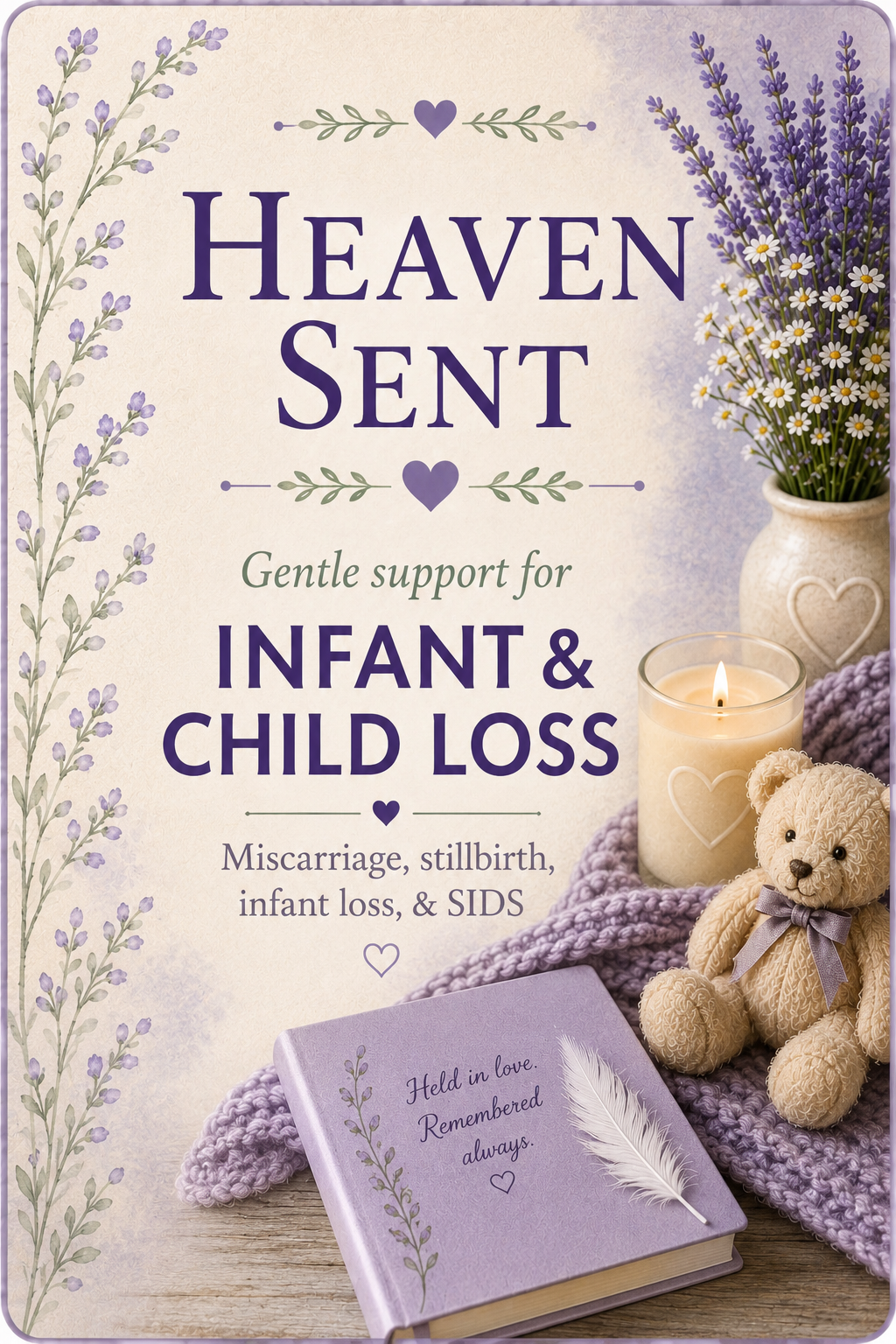 Heaven Sent infant loss support pathway